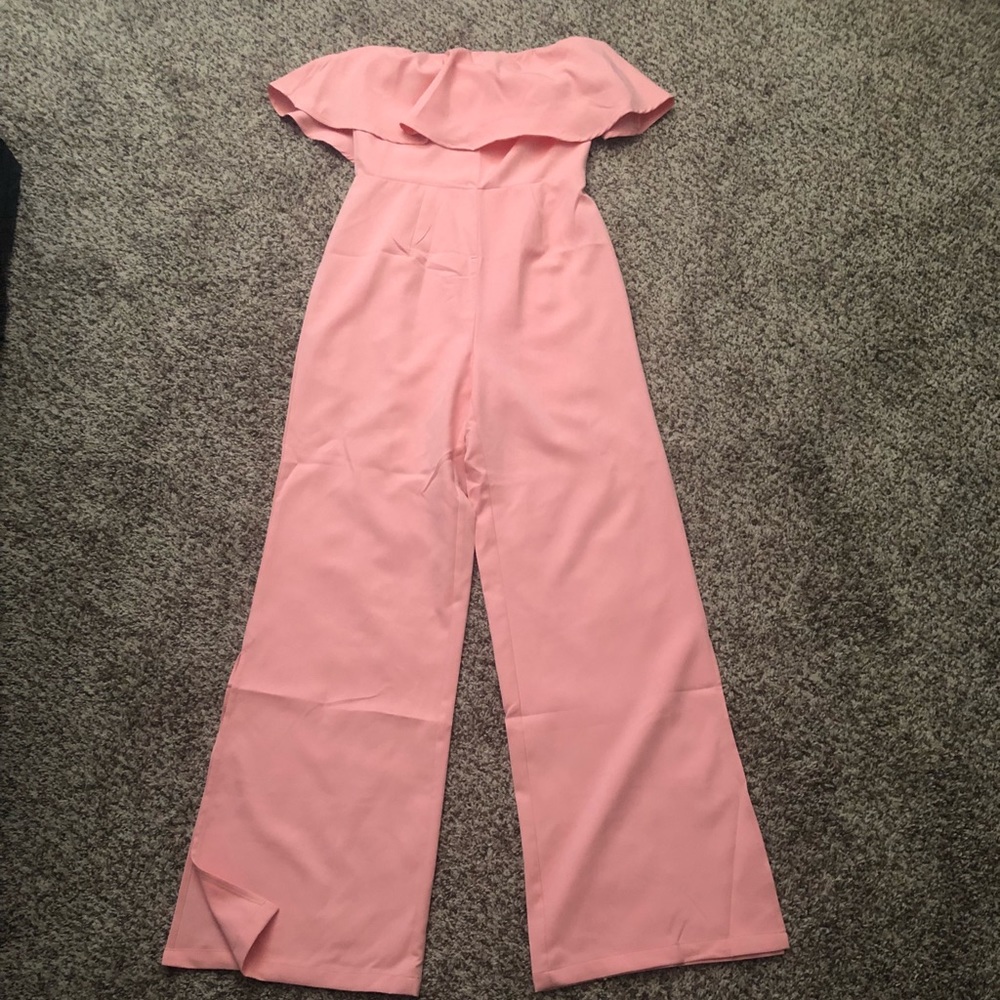 Pink jumpsuit